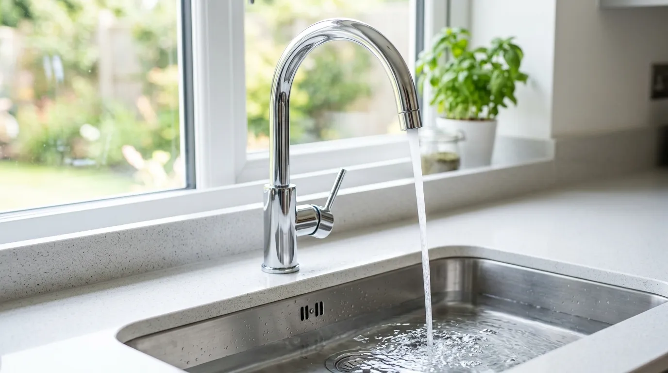 Local Plumbing Master Pros same day plumber fixing a faucet in Aquia Harbour, VA